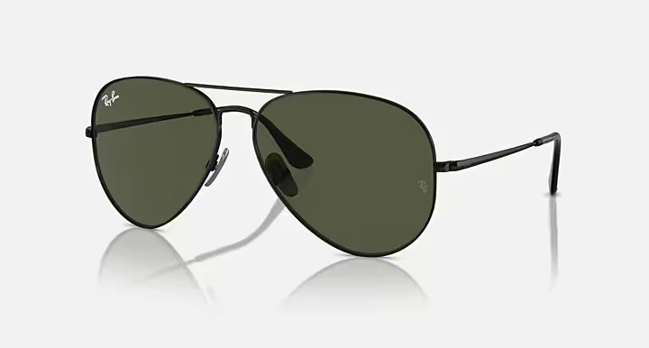 عینک آفتابی ریبن RB8089 Aviator Titanium | Ray-Ban